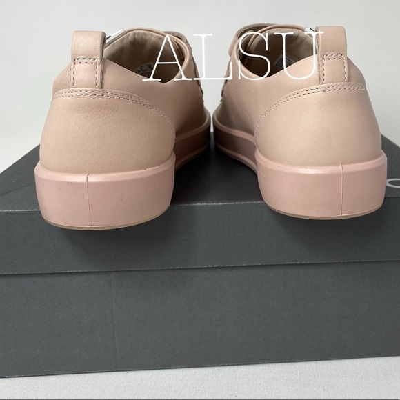 🌸 SALE 🌸 ECCO Soft 8 Ladies Strap Sneakers Rose Dust AUTHEN Size 440513 01118 - Picture 7 of 8